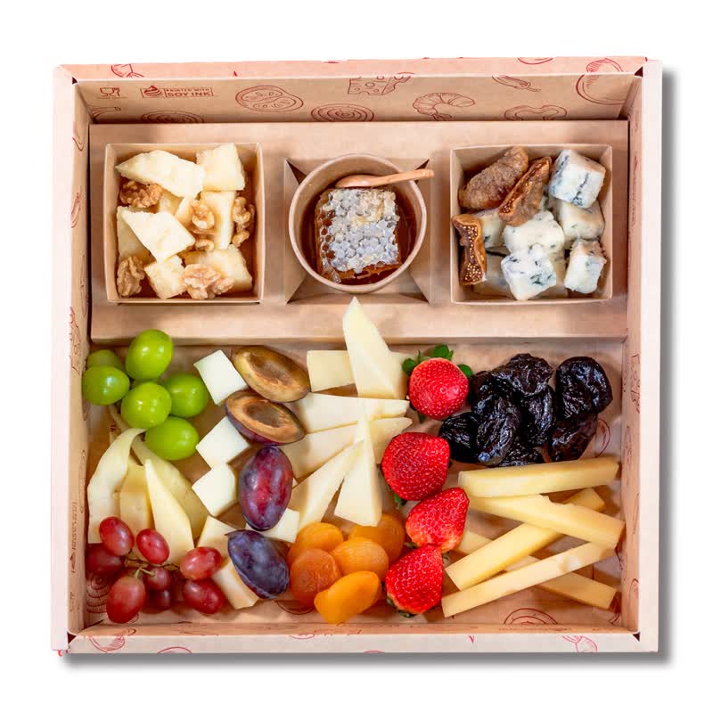 Cheese & Fruit Party Box — Jet Italian Deli
